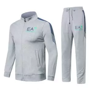 ea7 armani exchange jogging colorway zipper classic gris